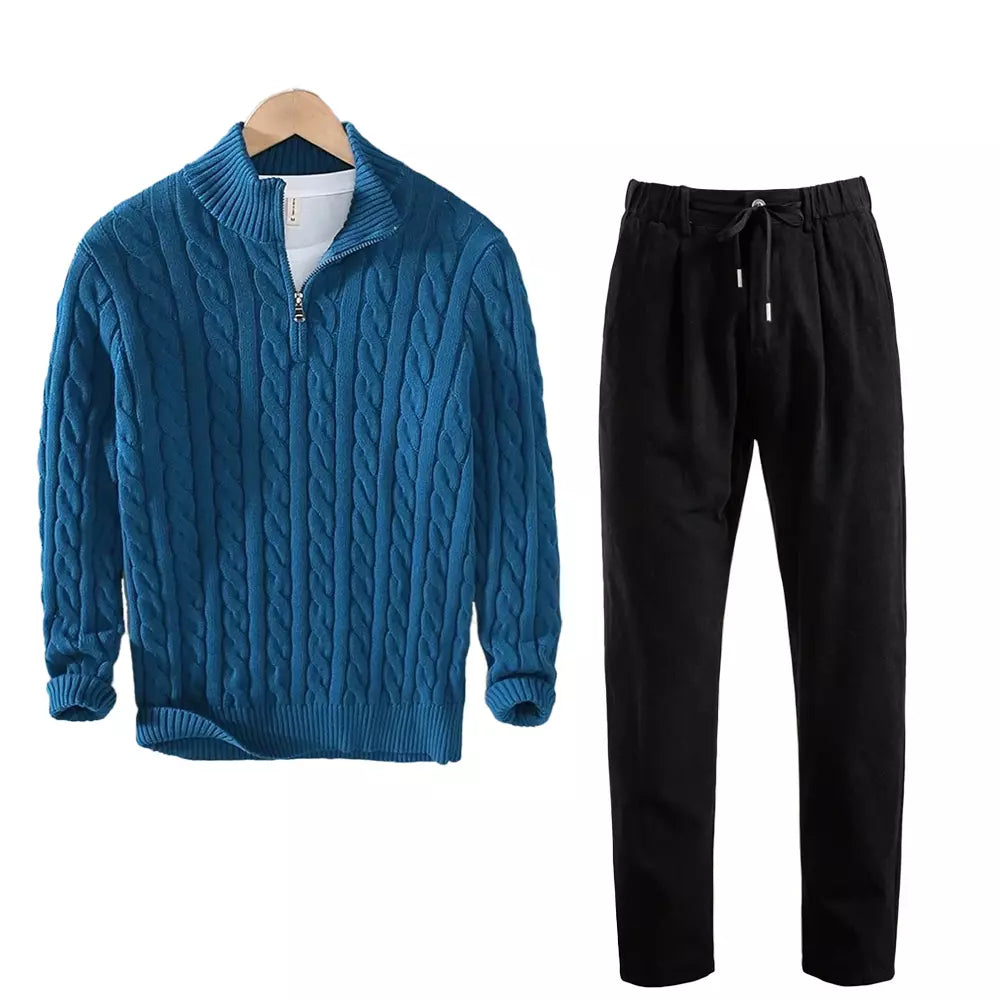 Men’s Kensington Sweater with Amalfi Trousers Gift