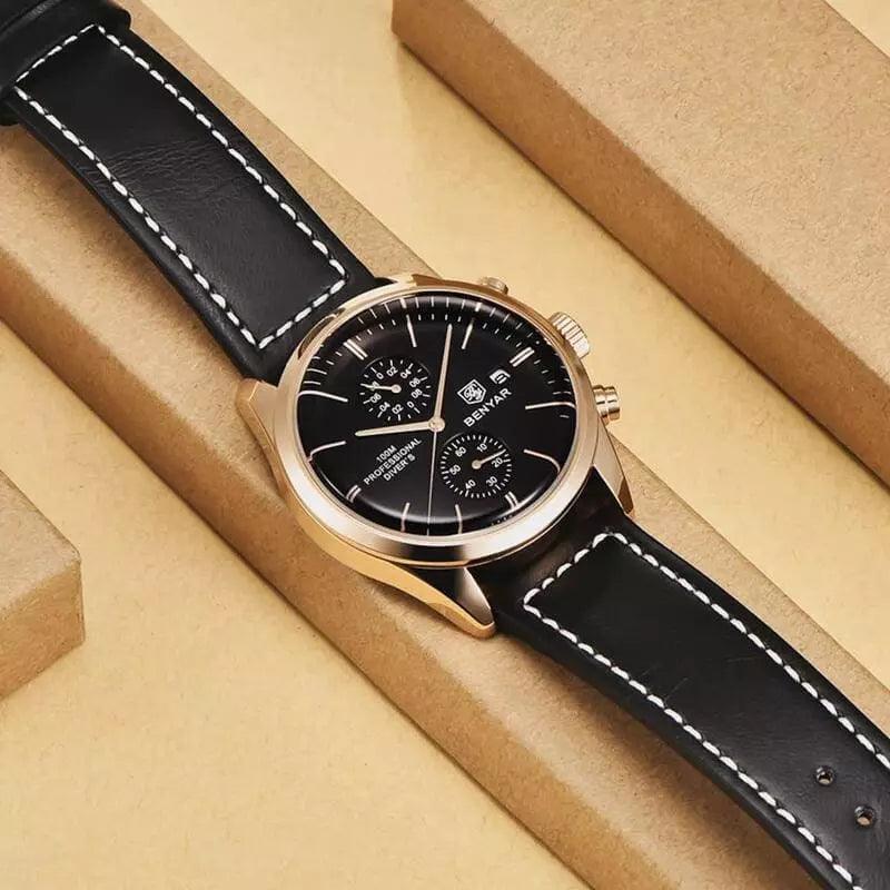Noir Benyar Men’s Watch