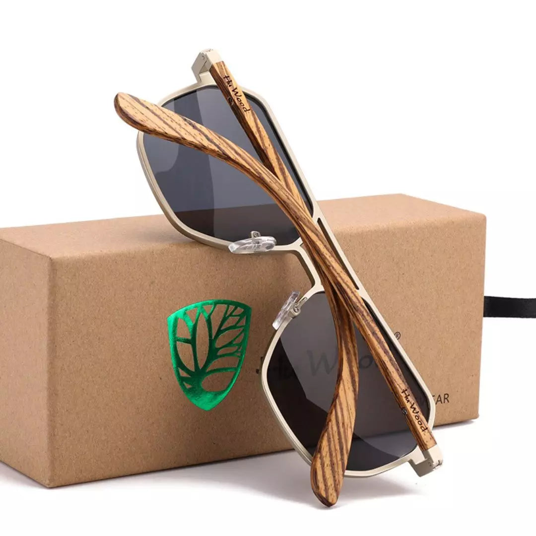 Gatsby Hu Wood Men’s Sunglasses