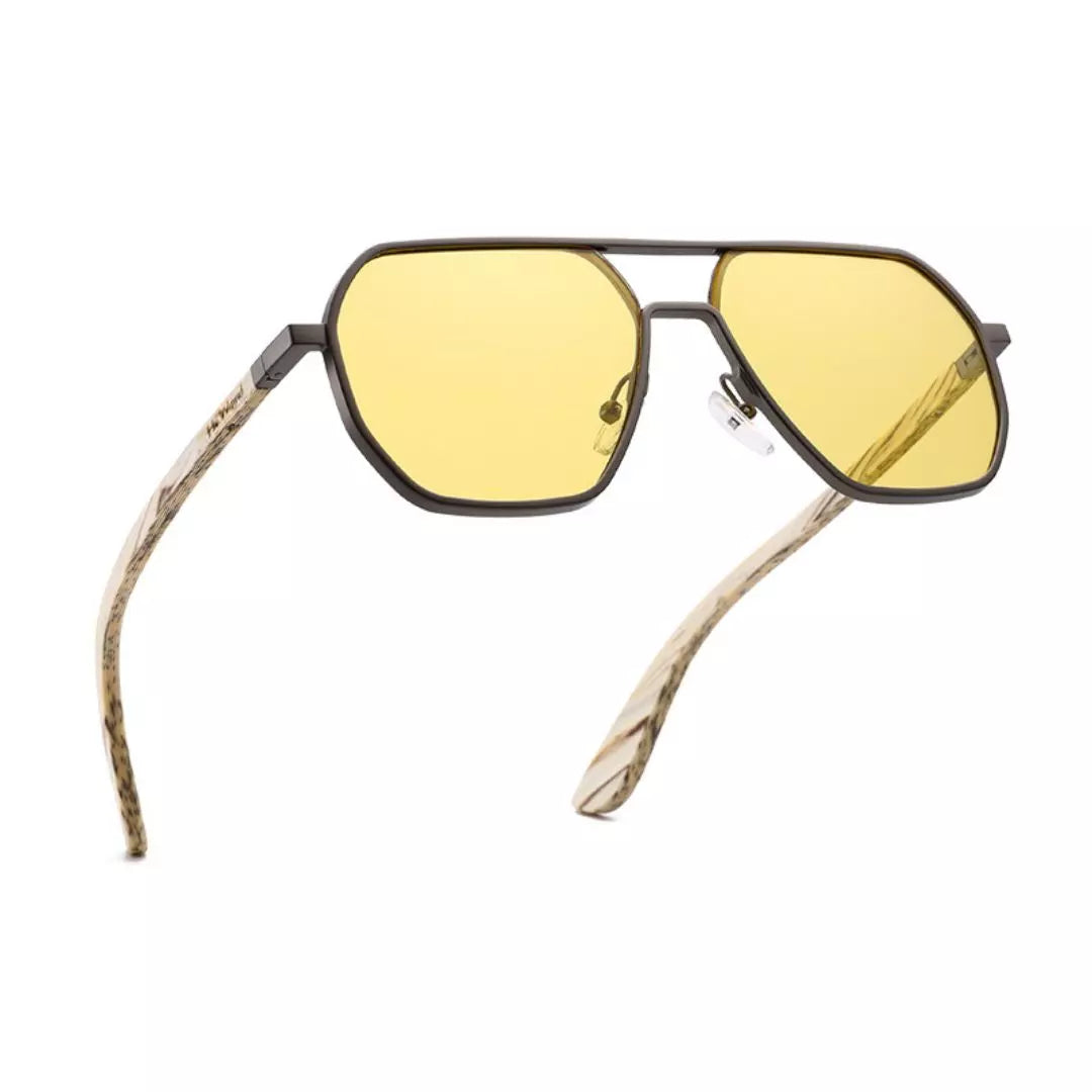 Gatsby Hu Wood Men’s Sunglasses