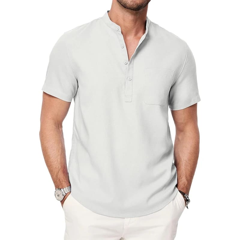 Positano Men’s Linen Shirt