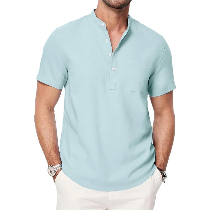Positano Men’s Linen Shirt