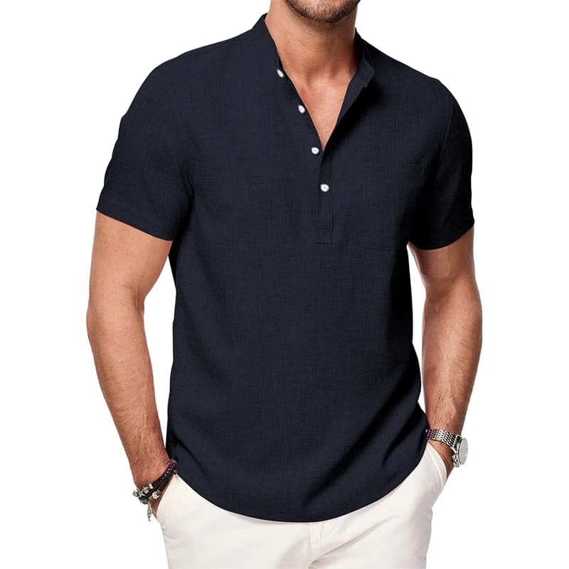 Positano Men’s Linen Shirt