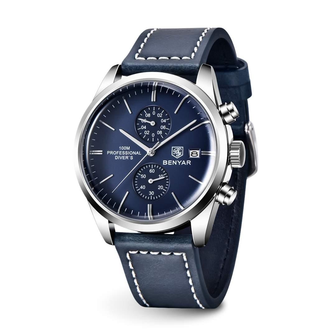 Noir Benyar Men’s Watch