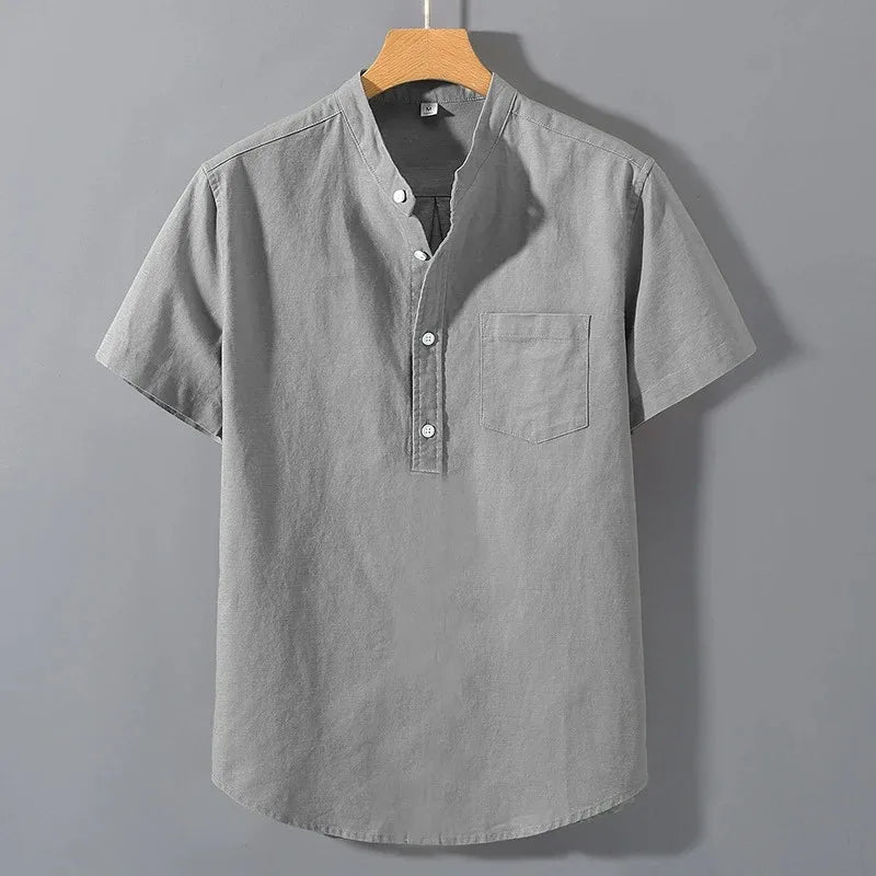Alba Men’s Linen Shirt