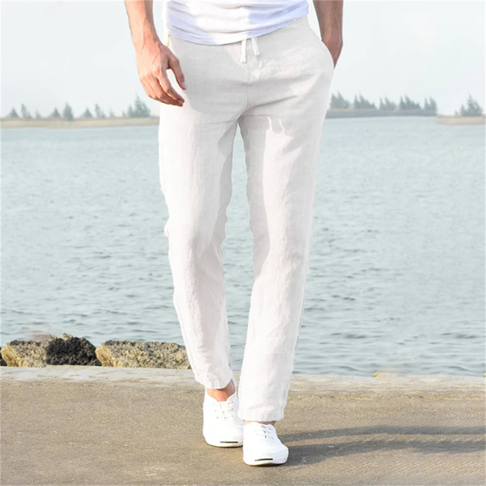 Toscana Men’s Linen Trousers