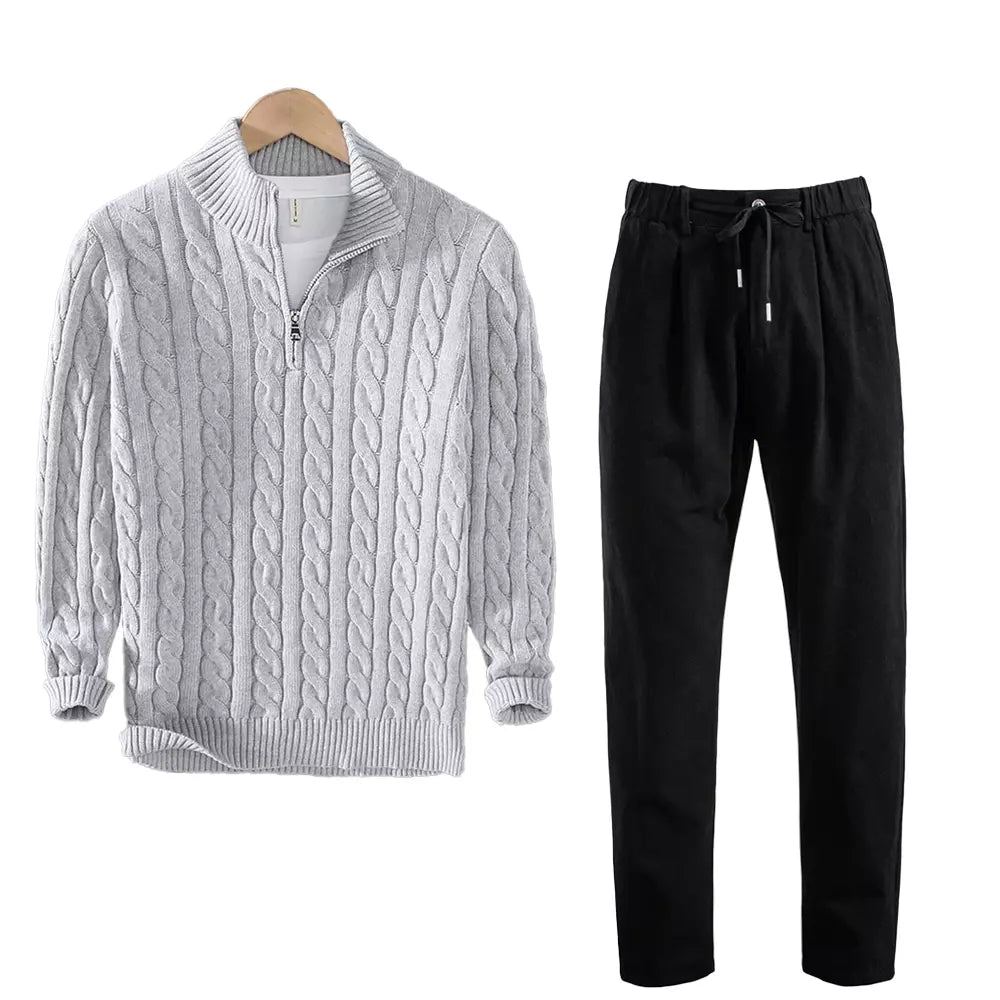 Men’s Kensington Sweater with Amalfi Trousers Gift
