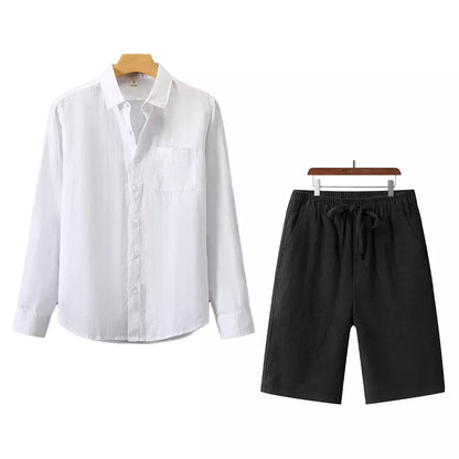 Men’s Riviera Linen Shirt + Free Tulum Linen Shorts