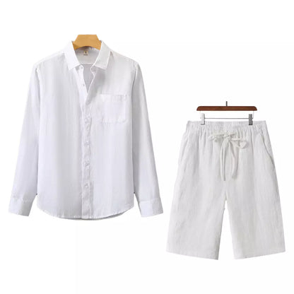 Men’s Riviera Linen Shirt + Free Tulum Linen Shorts