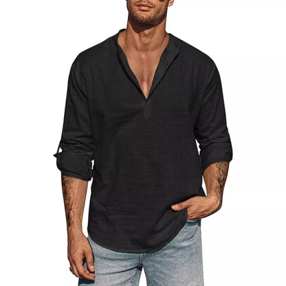 Salerno Men’s Linen Shirt