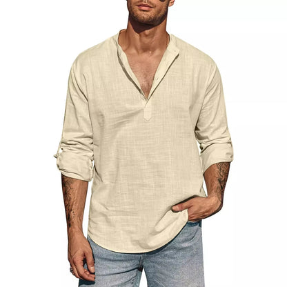 Salerno Men’s Linen Shirt