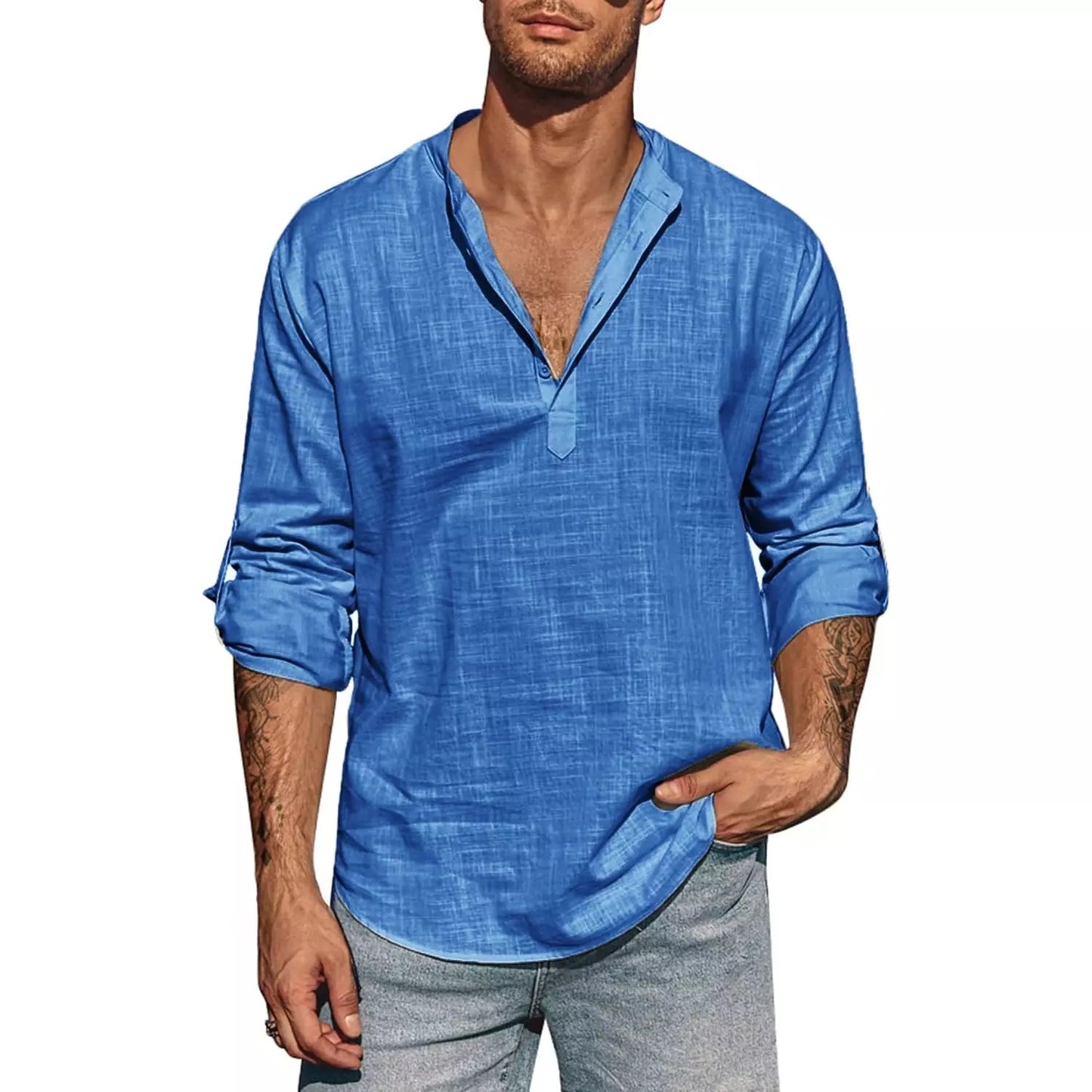 Salerno Men’s Linen Shirt