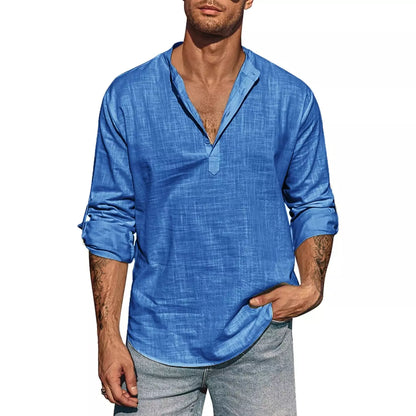 Salerno Men’s Linen Shirt