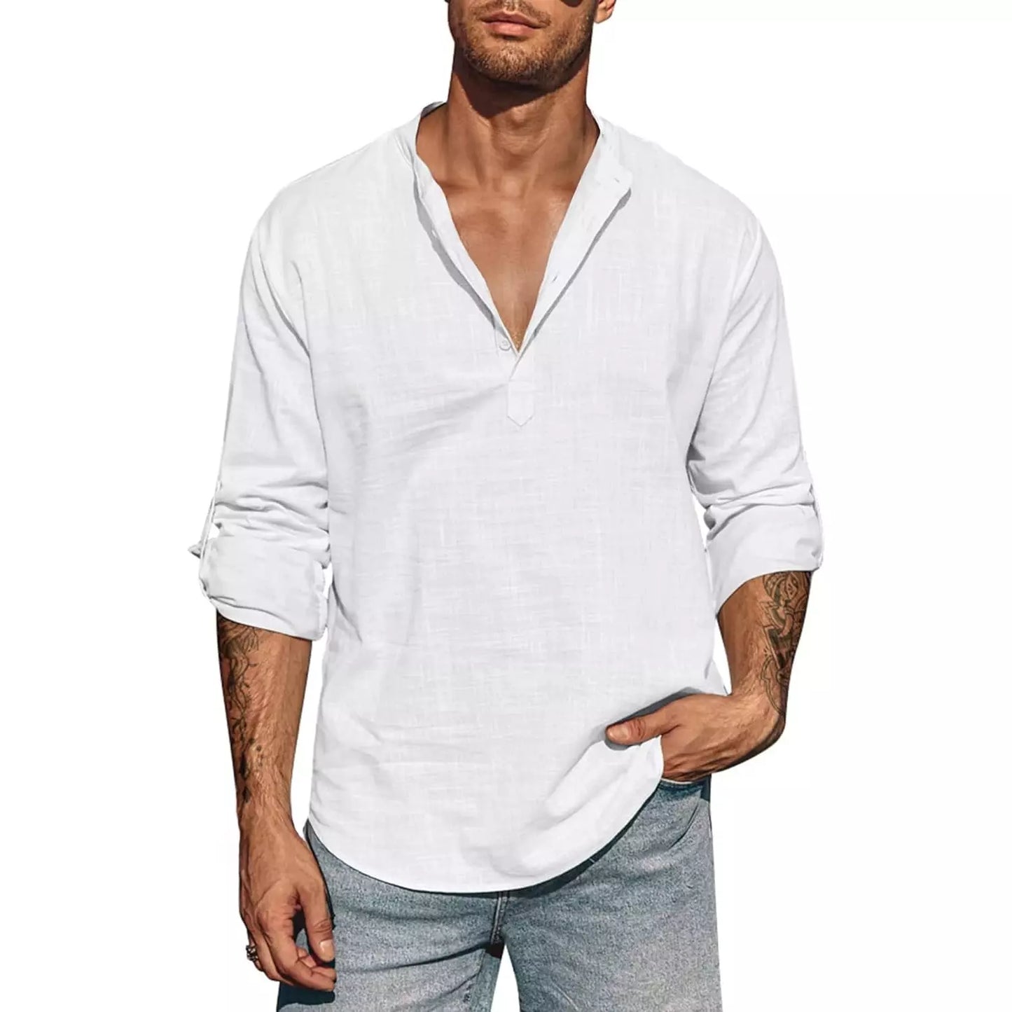 Salerno Men’s Linen Shirt