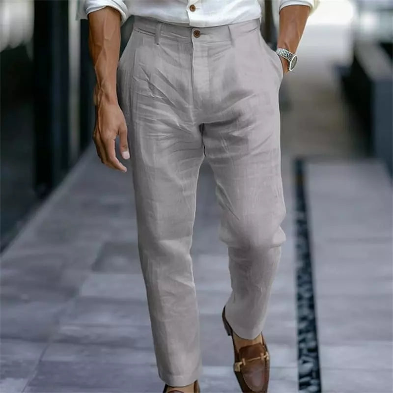 Essenza Men’s Linen Trousers