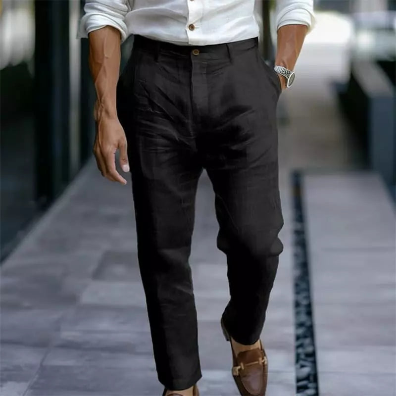 Essenza Men’s Linen Trousers
