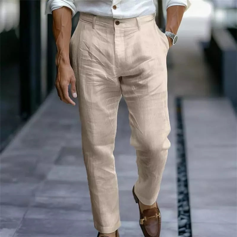 Essenza Men’s Linen Trousers