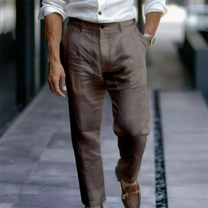 Essenza Men’s Linen Trousers