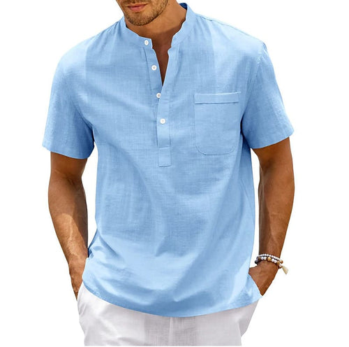 Alba Men’s Linen Shirt