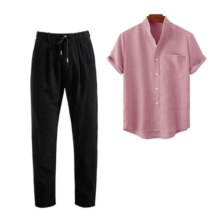 Men’s Amalfi Trousers + Free Sevilla Linen Shirt