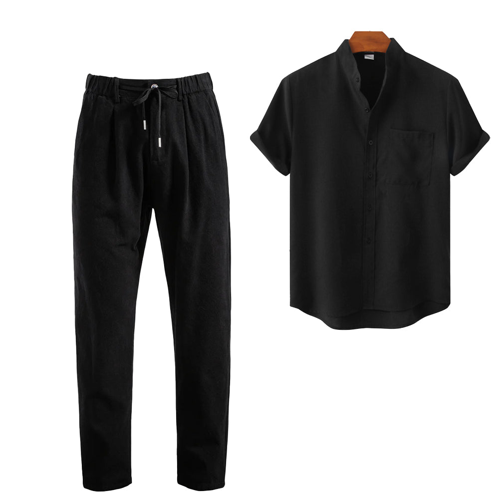 Men’s Amalfi Trousers + Free Sevilla Linen Shirt