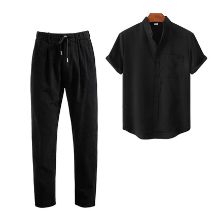 Men’s Amalfi Trousers + Free Sevilla Linen Shirt