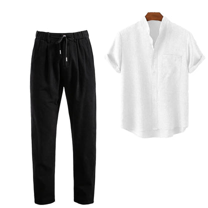 Men’s Amalfi Trousers + Free Sevilla Linen Shirt