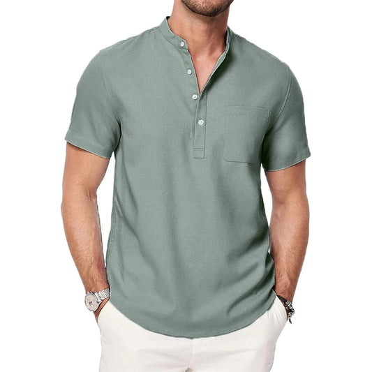 Positano Men’s Linen Shirt