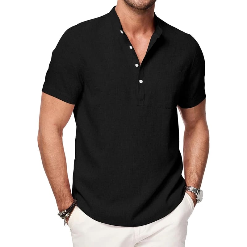 Positano Men’s Linen Shirt