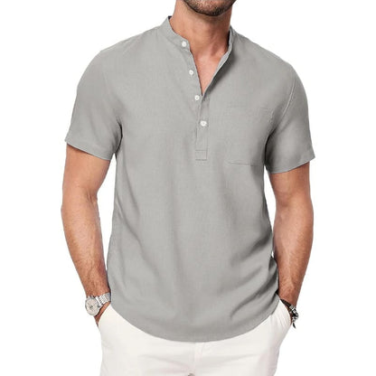 Positano Men’s Linen Shirt