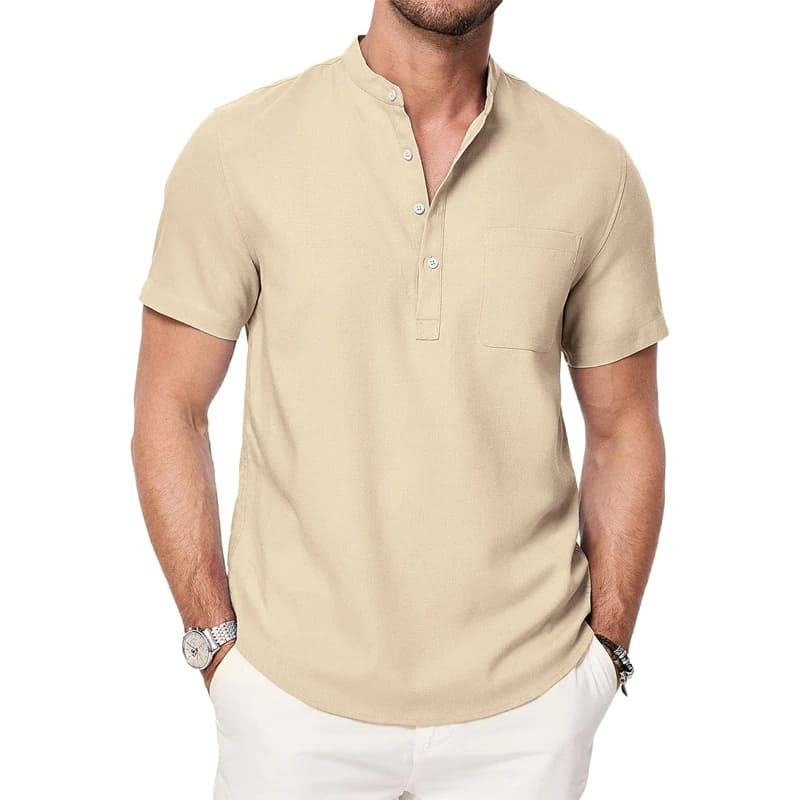 Positano Men’s Linen Shirt