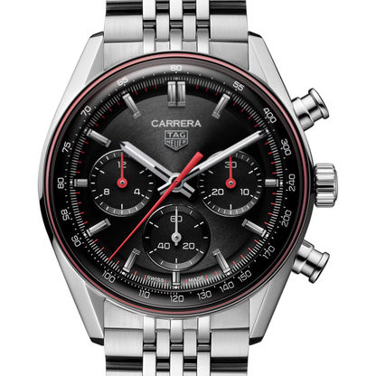 T. H. Carrera Black 41 mm Steel