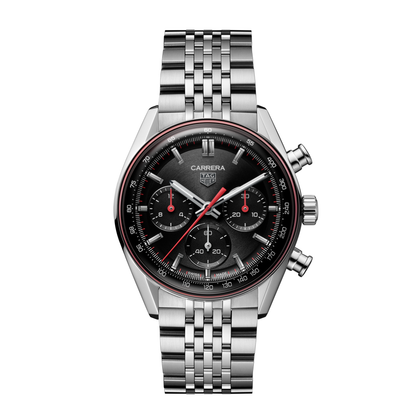 T. H. Carrera Black 41 mm Steel