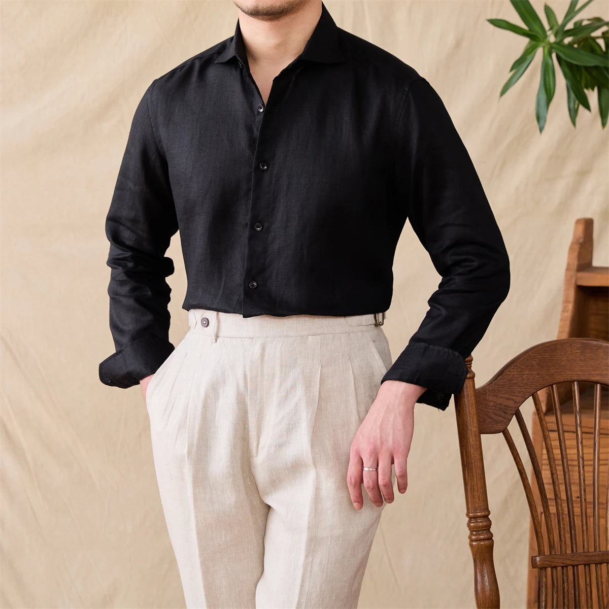 Sottile Men’s Linen Shirt