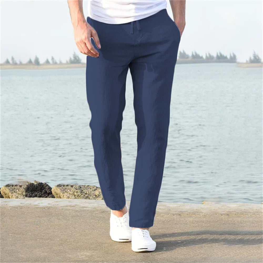 Toscana Men’s Linen Trousers