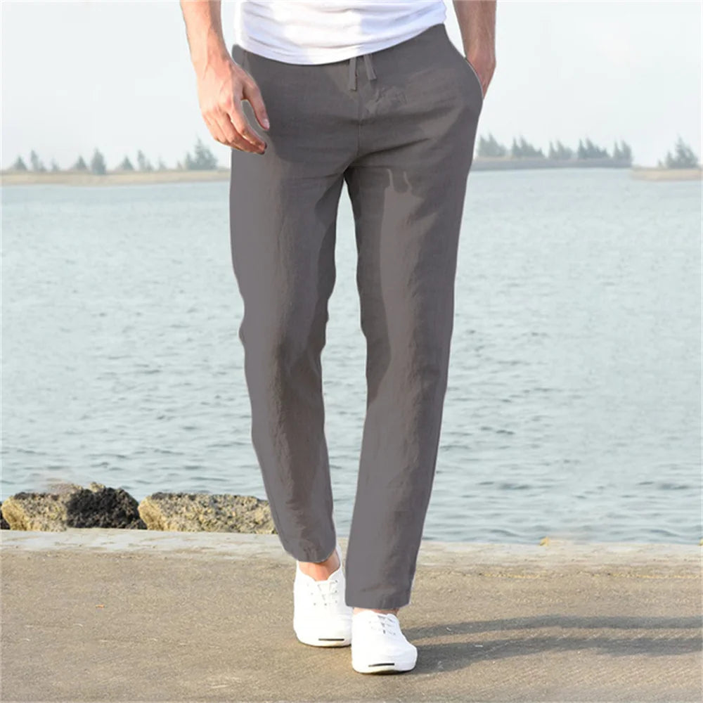 Toscana Men’s Linen Trousers