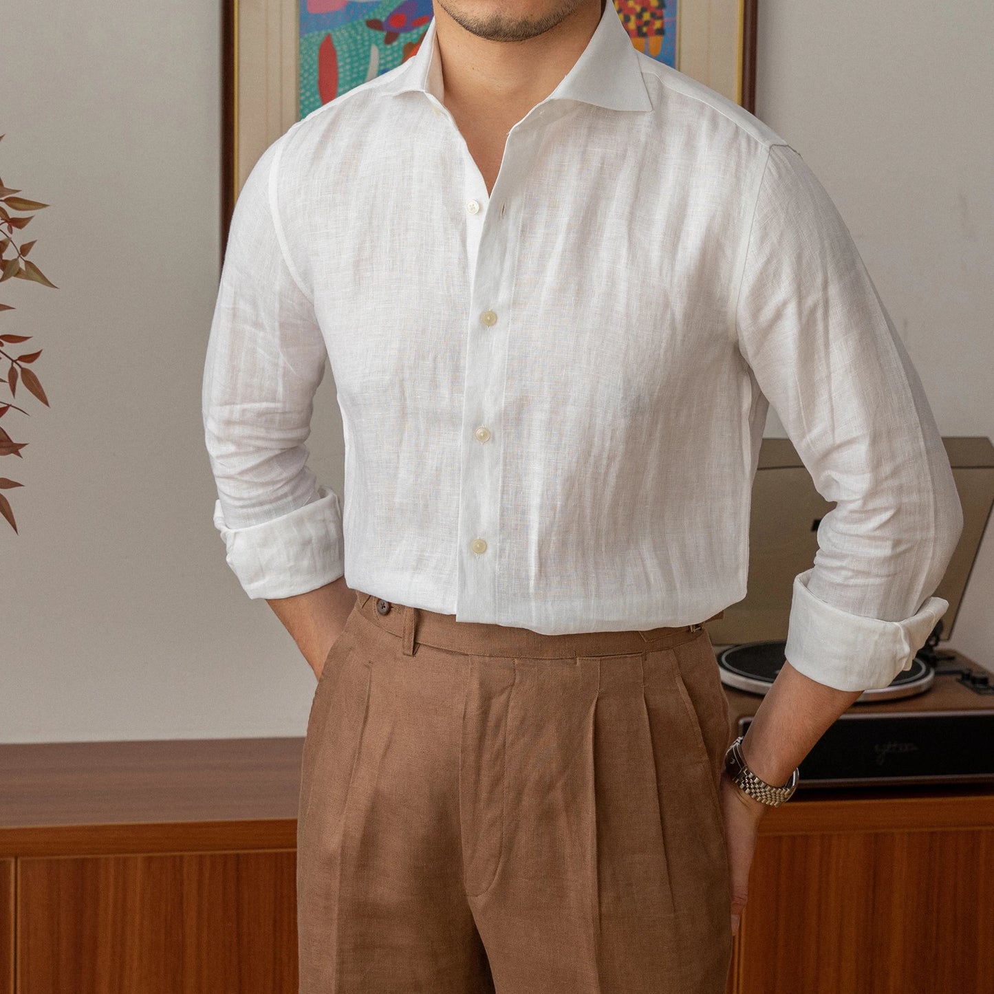 Sottile Men’s Linen Shirt