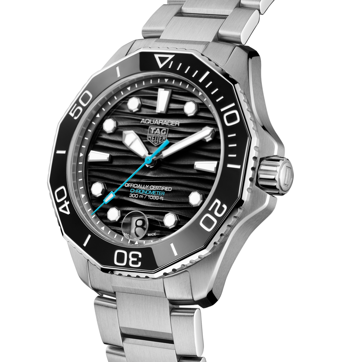 T. H. Aquaracer Professional 300 Date Black 42mm