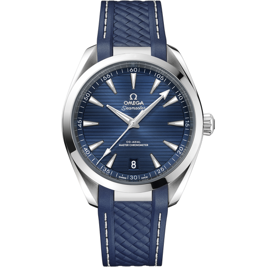 Seamaster Aqua Terra 150M 41 mm on Rubber Bracelet