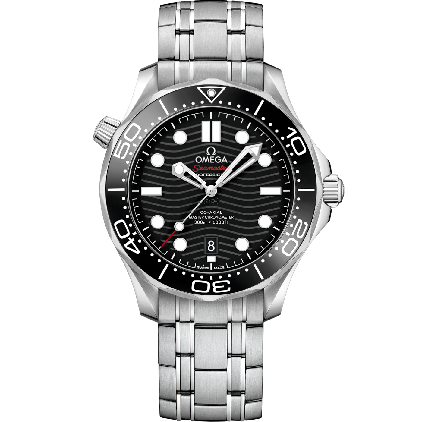Seamaster Diver 300M Black 42 mm in Steel