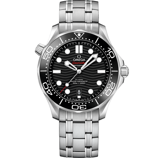 Seamaster Diver 300M Black 42 mm in Steel