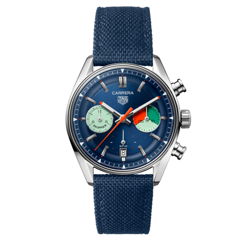 T. H. Carrera Skipper Silver 39 mm