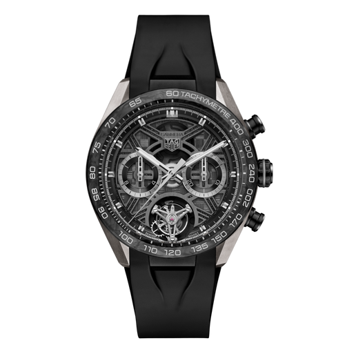 T. H. Carrera Tourbillon Extreme Sport 44 mm Black
